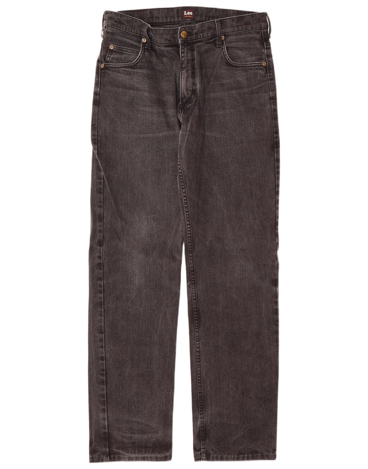 Мужские прямые джинсы LEE Brooklyn W34 L33, серый хлопок