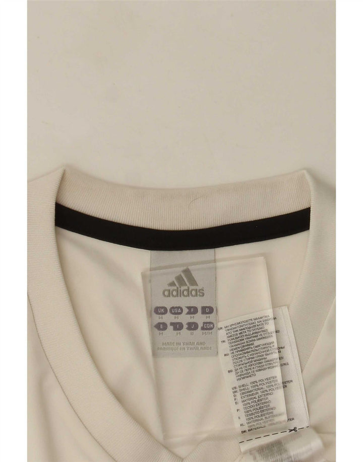 Мужская футболка Adidas Climalite Top Medium White Polyester