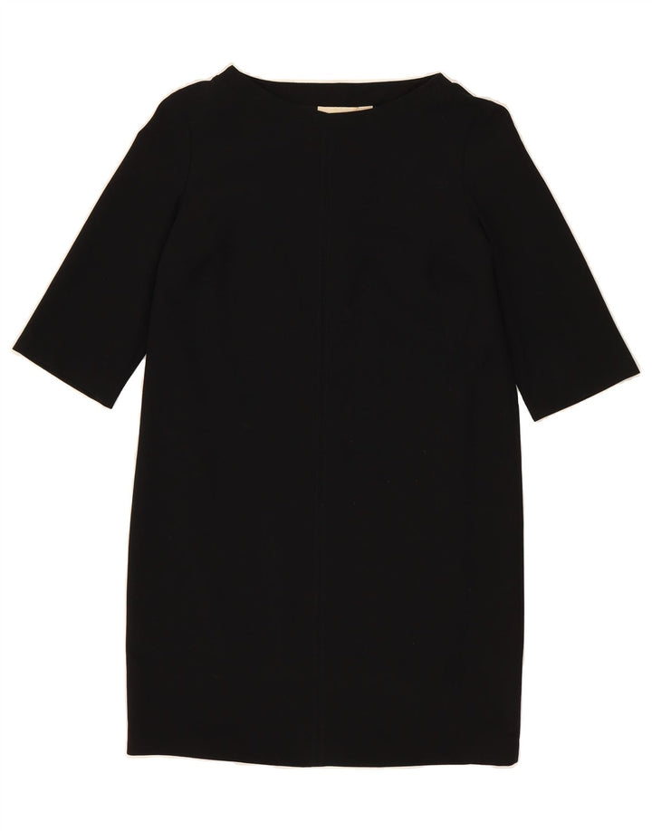 VINTAGE Womens 3/4 Sleeve Sheath Dress EU 44 XL Black Polyester Vintage Vintage and Second-Hand Vintage from Messina Hembry 