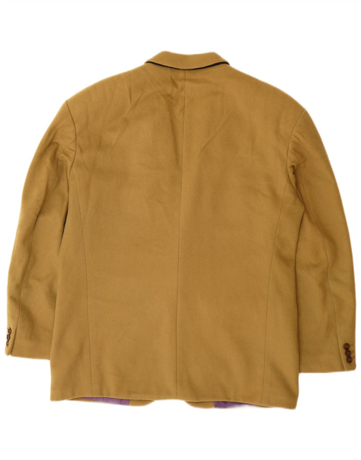 Мужской пиджак на 2 пуговицах HUGO BOSS EU 52 XL, бежевый, шерстяной