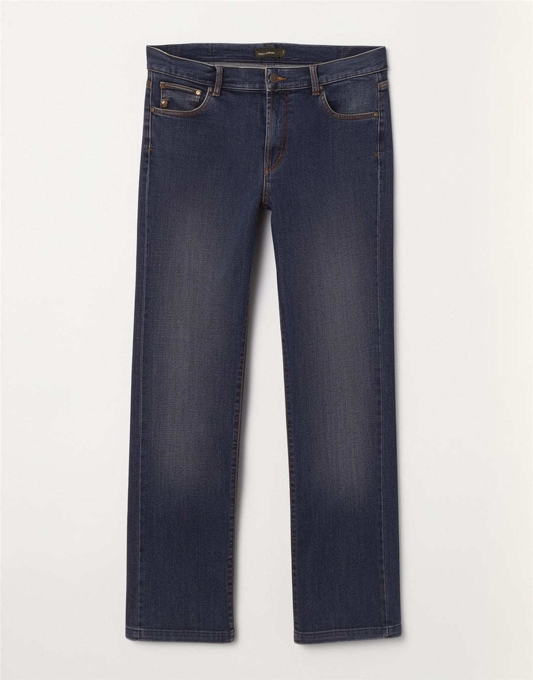 Мужские прямые джинсы Генри Коттонс W36 L32, синий хлопок