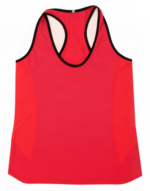 Женский жилет Nike Dri Fit UK 14, большой розовый с цветными блоками