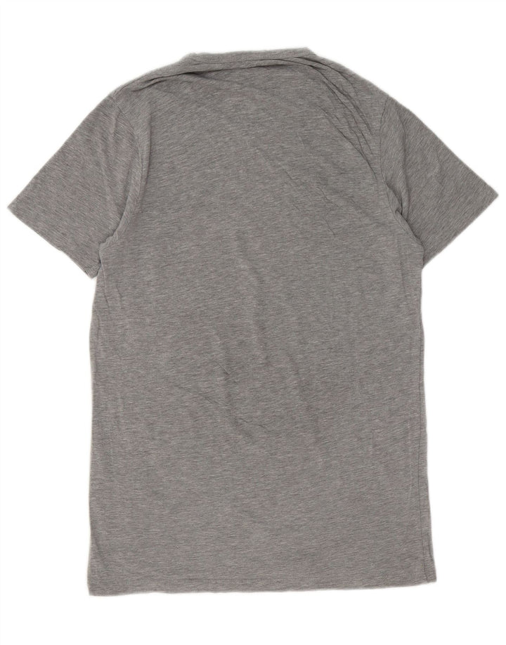 Мужская футболка Jack & Jones, большой серый хлопок с крапинками