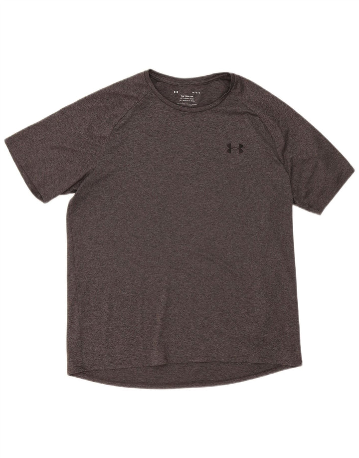 Мужская футболка Under Armour, большая серая в крапинку
