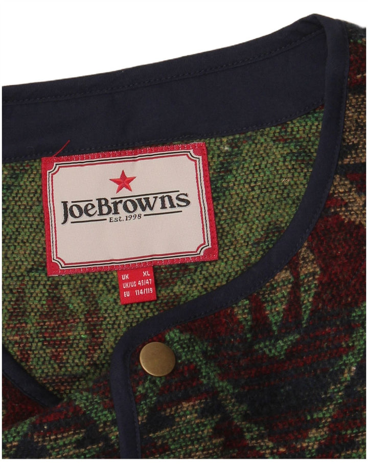 Мужской жилет JOE BROWNS XL разноцветный Fair Isle