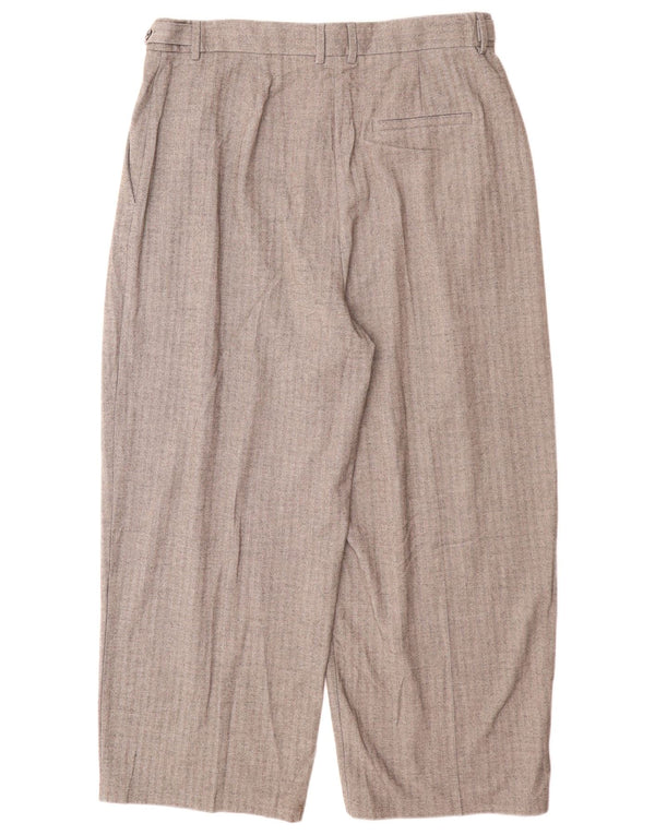 Женские брюки чиносы Marks & Spencer с высокой талией, Великобритания, 18 XL, W36, L28, серые