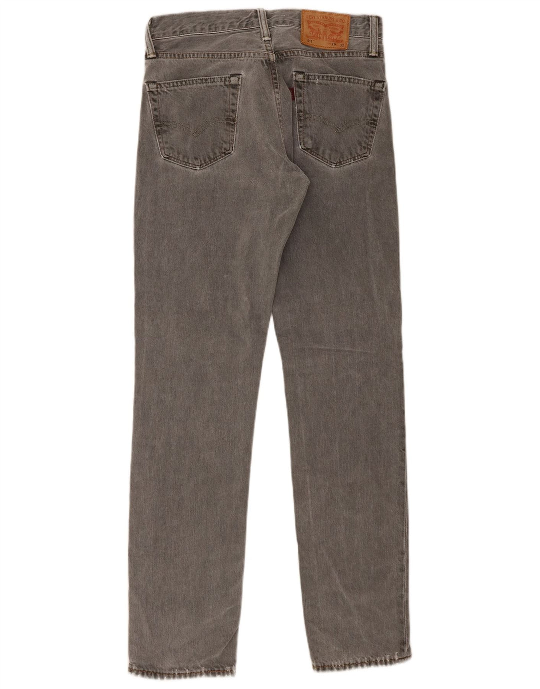 Мужские джинсы Levi's 511 Slim W29 L32 Серые хлопковые