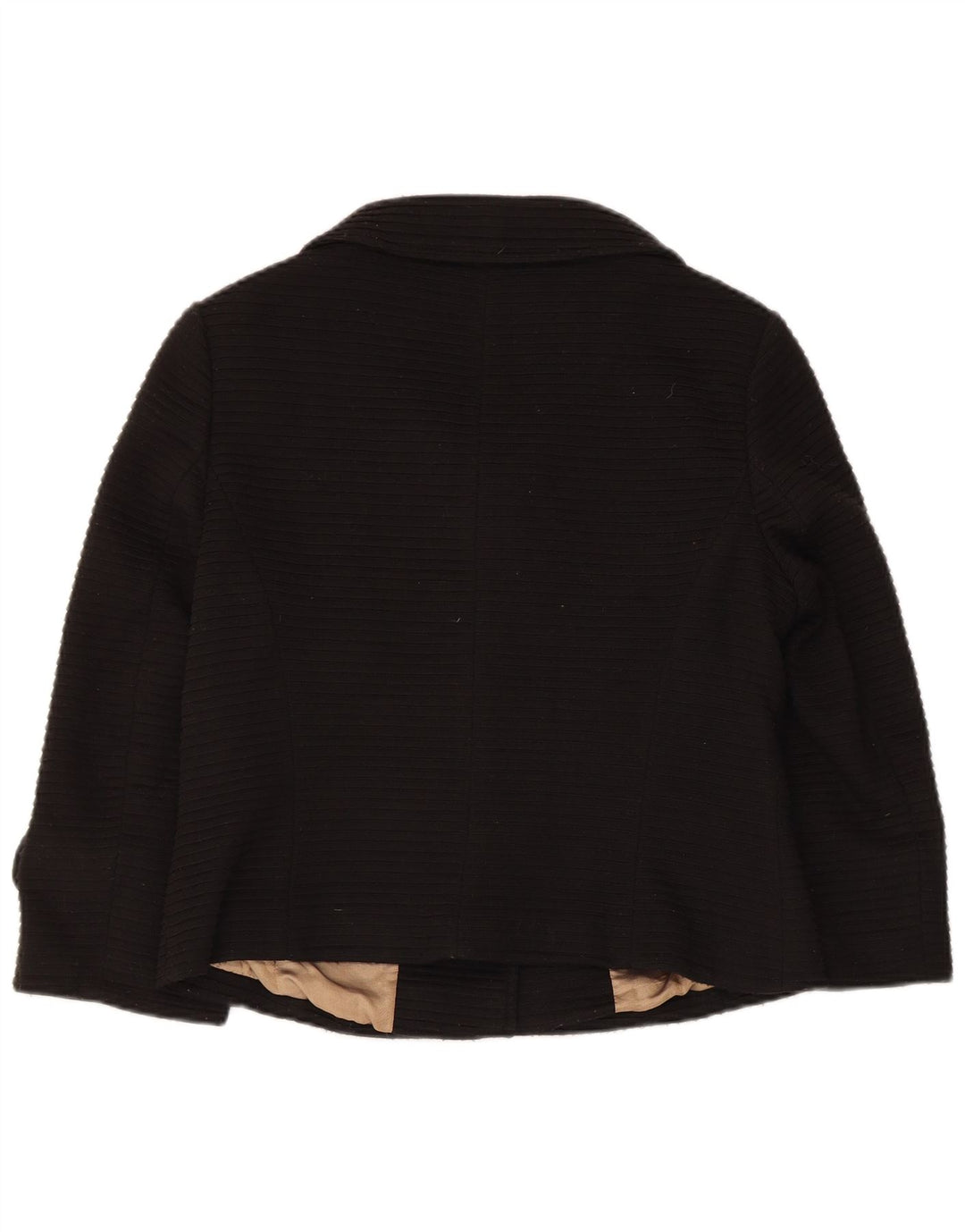 Женский пиджак с рукавом 3/4 Marks & Spencer UK 12, средний черный