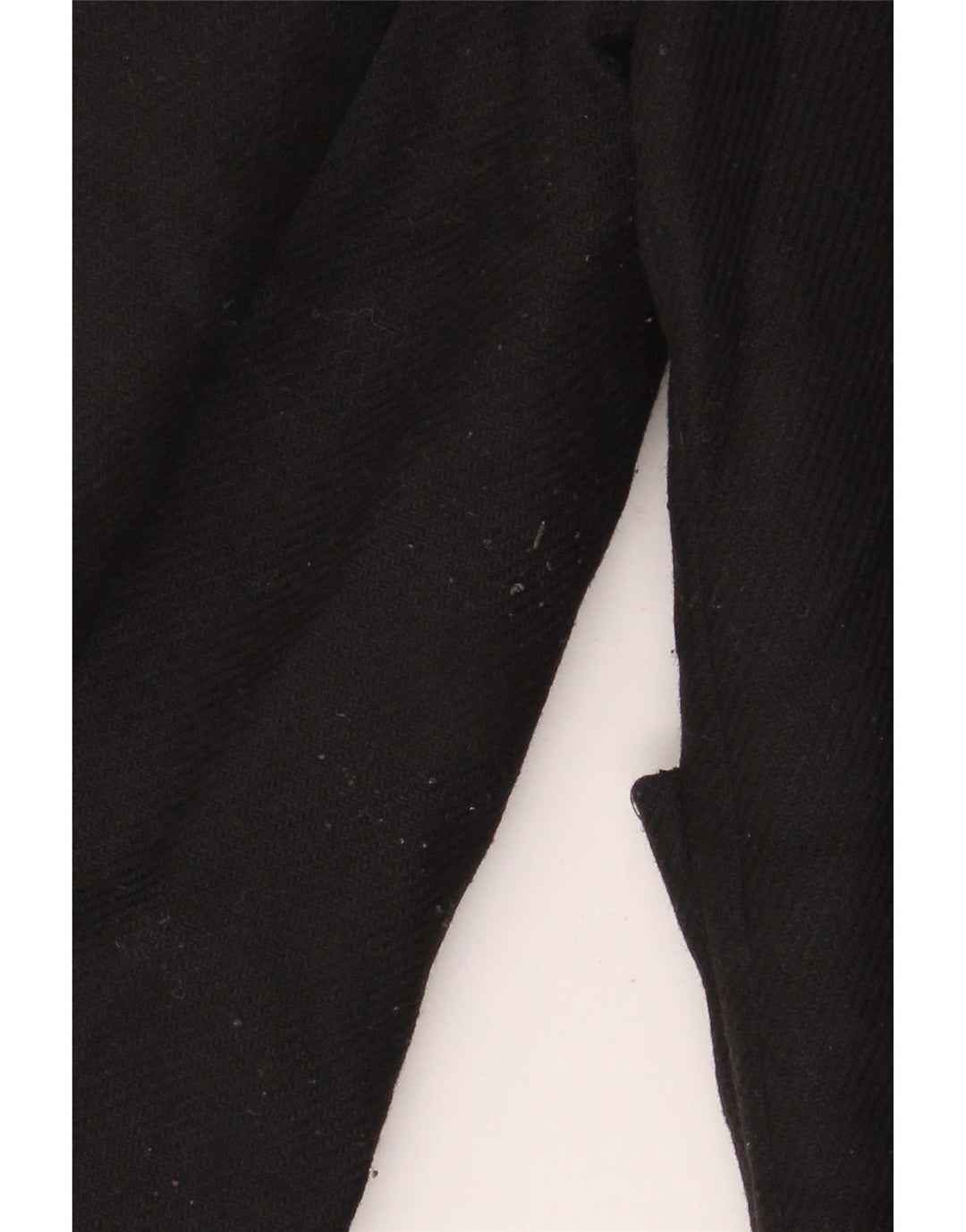 Женское пальто оверсайз с капюшоном Zara UK 10, маленькое, черное, шерстяное