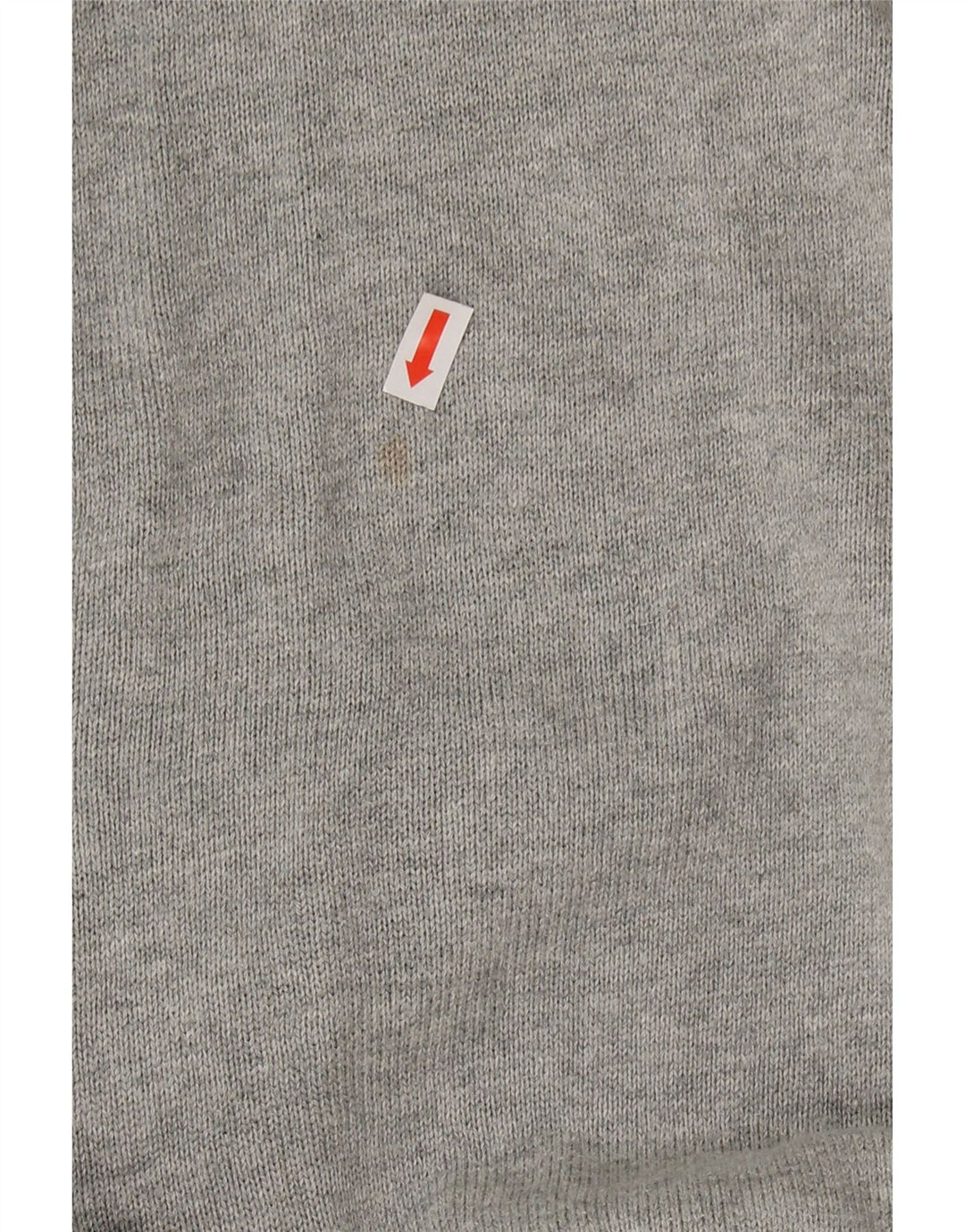 TOMMY HILFIGER Mens Zip Neck Jumper Sweater Large Grey Cotton Vintage Tommy Hilfiger and Second-Hand Tommy Hilfiger from Messina Hembry 