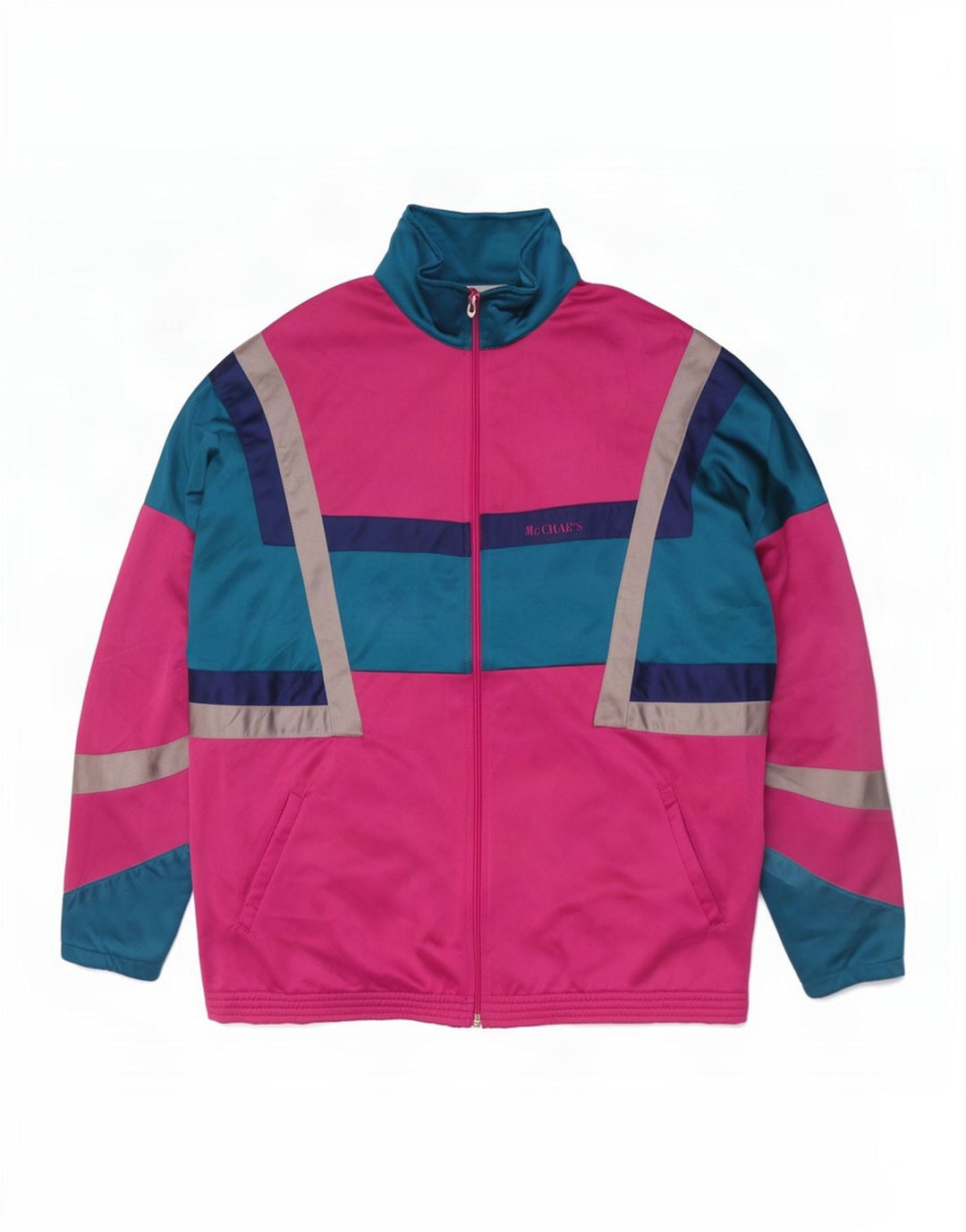 Мужской спортивный костюм Mc Crae's Top Jacket XL Розовый с цветными блоками