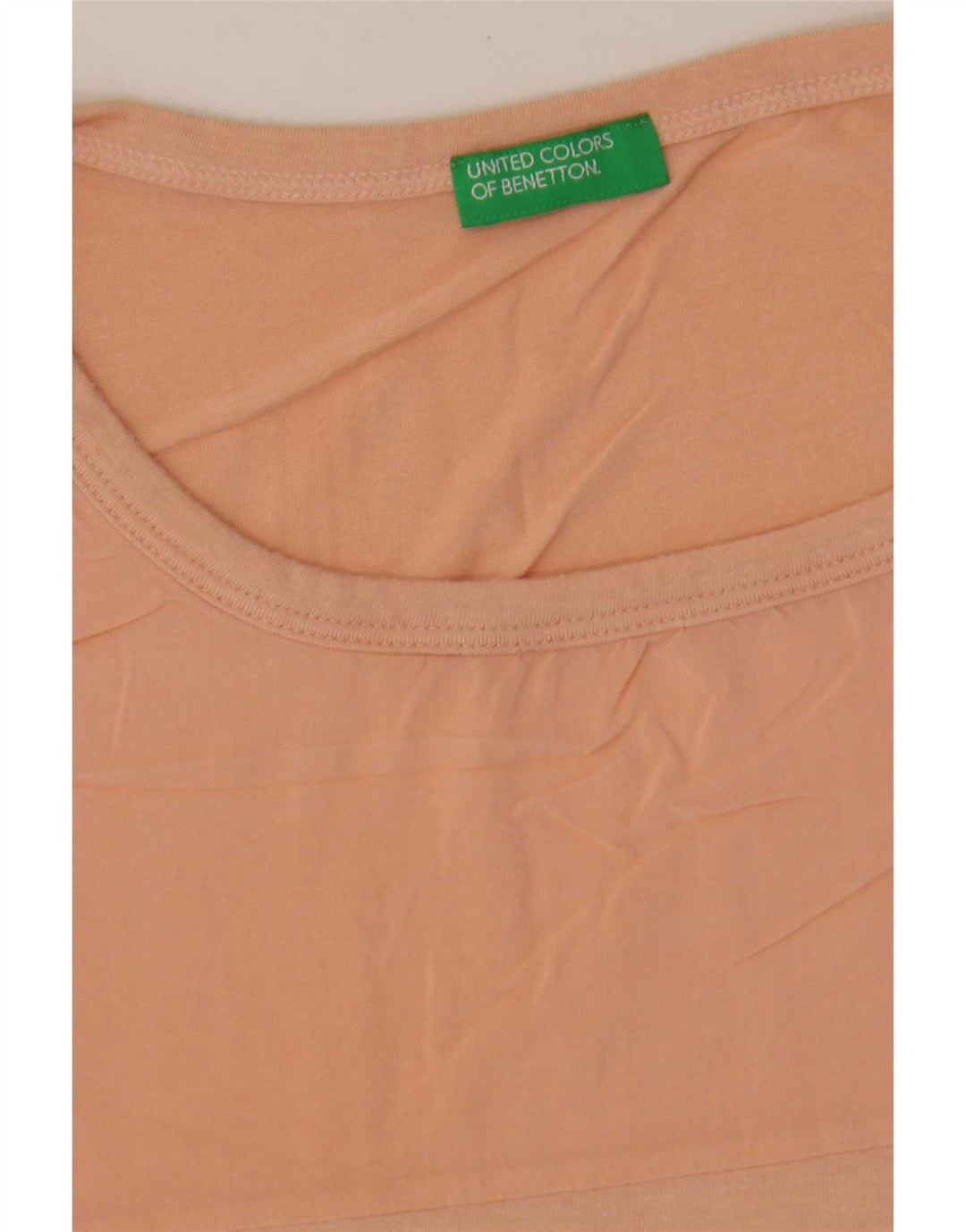 Женская футболка Benetton Top UK 16, большая розовая