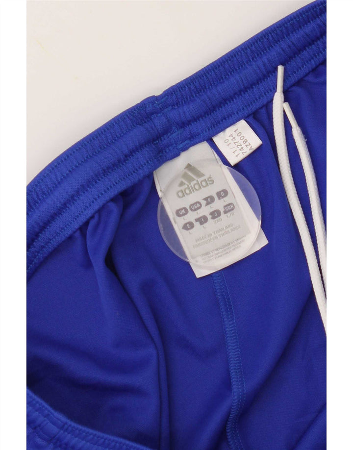 Мужские спортивные шорты Adidas Climalite, большие синие, полиэстер