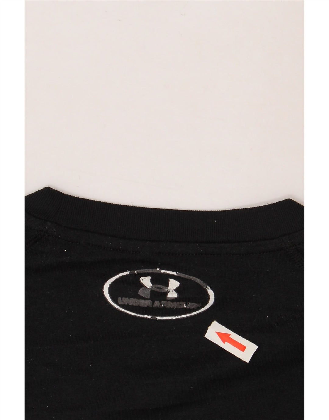 Мужская футболка Heat Gear Under Armour, маленький черный полиэстер