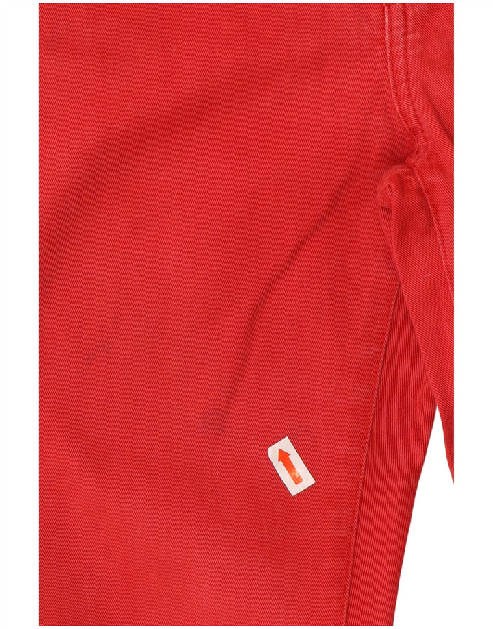 DOLCE & GABBANA Womens Ittierre Straight Jeans IT 40 Small W26 L28 Red