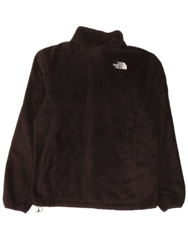 THE NORTH FACE Womens Fleece Jacket UK 14 Medium Black Polyester
