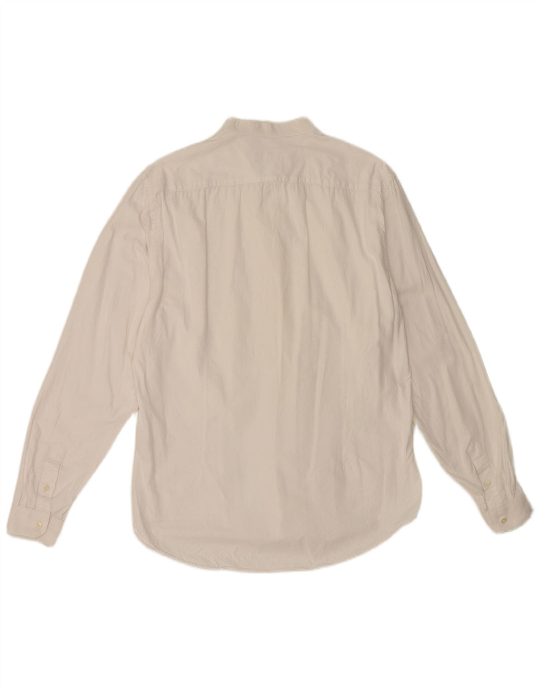 Мужская рубашка узкого кроя Zara XL, белый хлопок