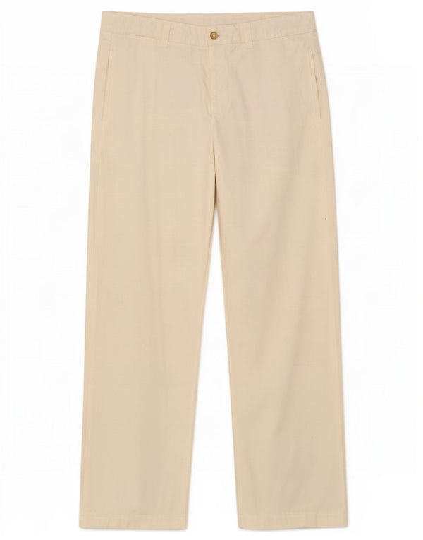 Мужские прямые брюки чинос Kappa Perfect Fit IT 52 XL W36 L31 белые