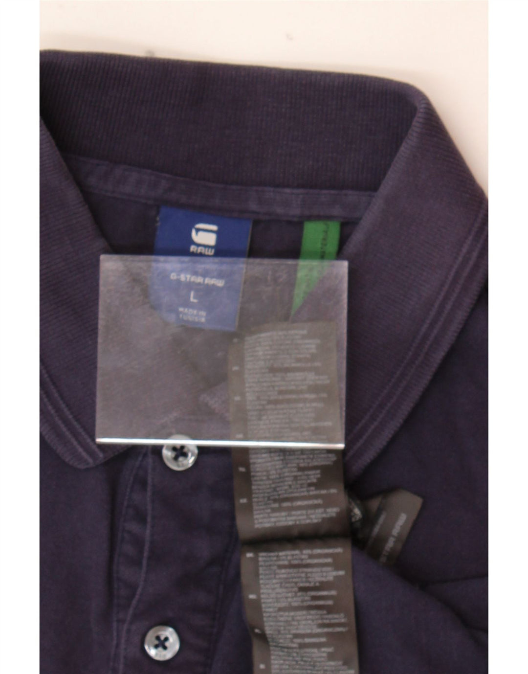 G-STAR Mens Polo Shirt Large Navy Blue Cotton Vintage G-Star and Second-Hand G-Star from Messina Hembry 
