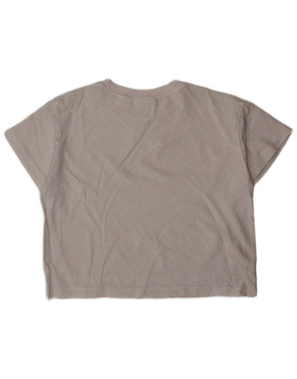 Футболка ZARA для маленьких девочек 18–24 месяцев, белая