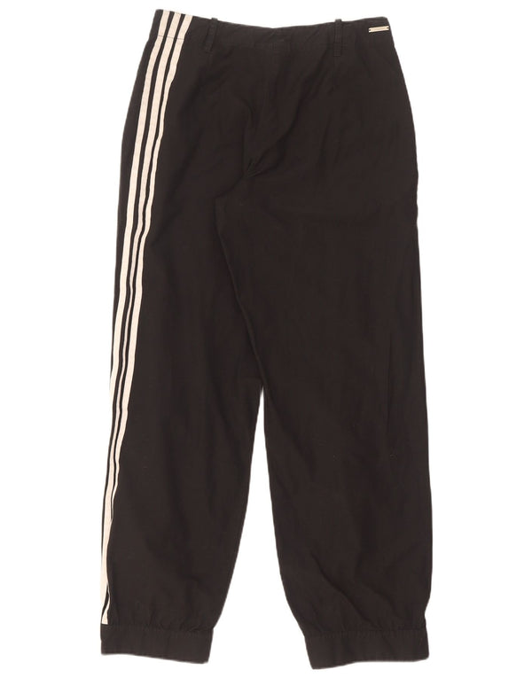 Женские повседневные брюки для бега Adidas, большие W30 L29, черный хлопок