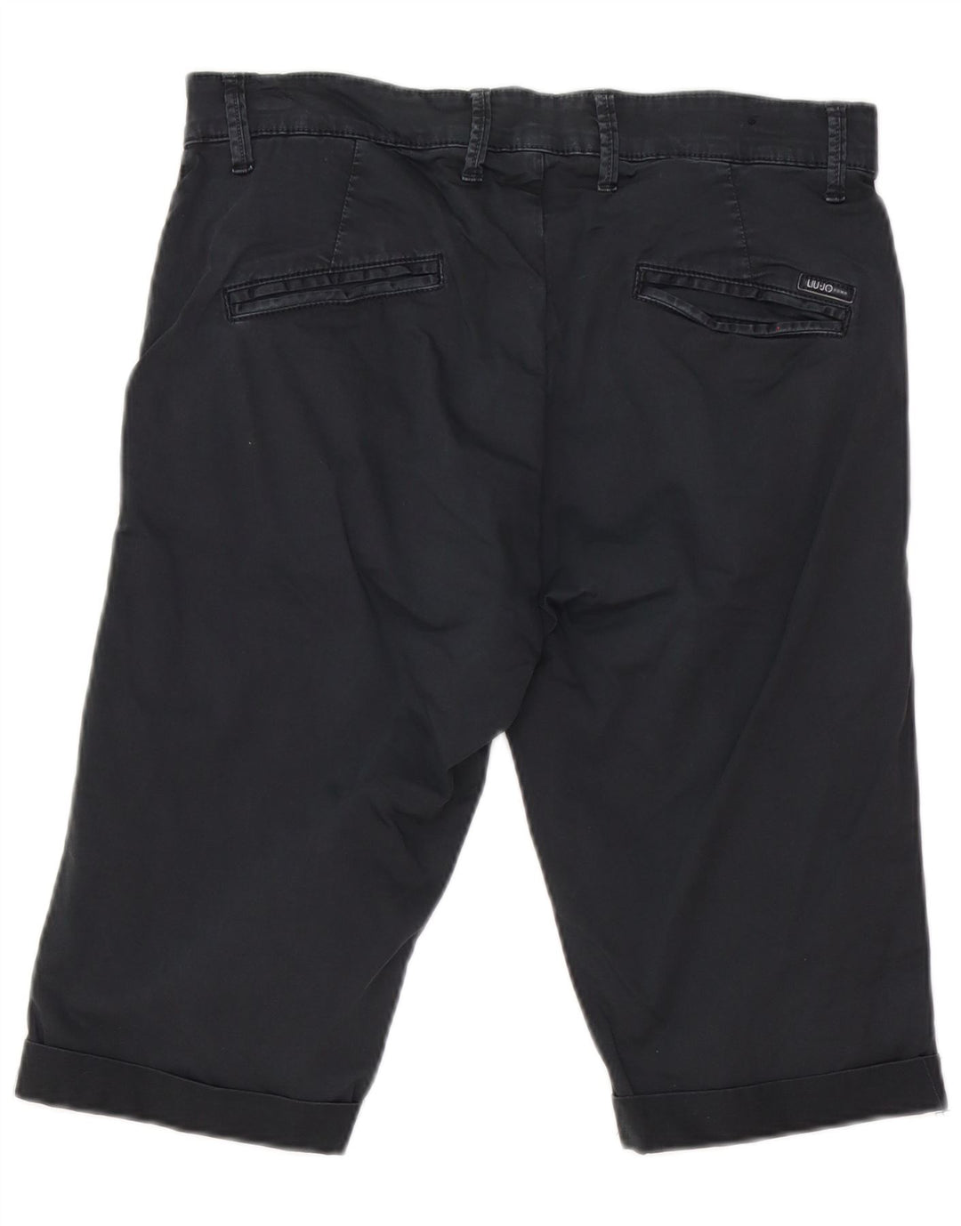 Мужские шорты-бермуды Liu Jo IT 48 Medium W32 Темно-синие, хлопок