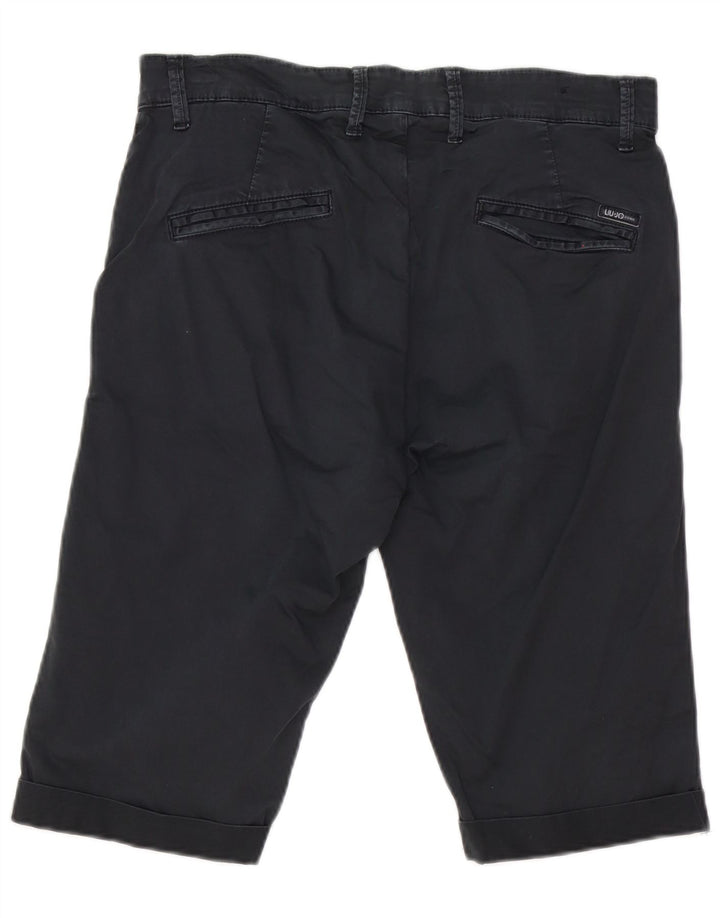 Мужские шорты-бермуды Liu Jo IT 48 Medium W32 Темно-синие, хлопок