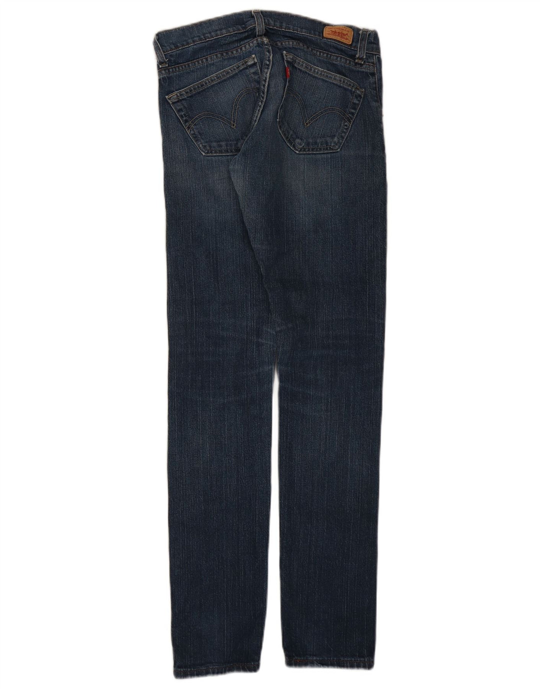 Женские джинсы Levi's 504 Tilted Slim, размер США 5, средний размер W30 L32, синий хлопок