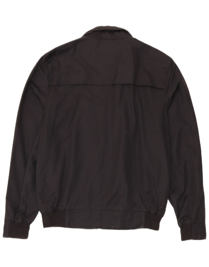 Мужская куртка-бомбер Superdry UK 40, большая черная, хлопок