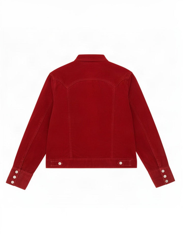 Женская вельветовая куртка Gap UK 16, большая красная