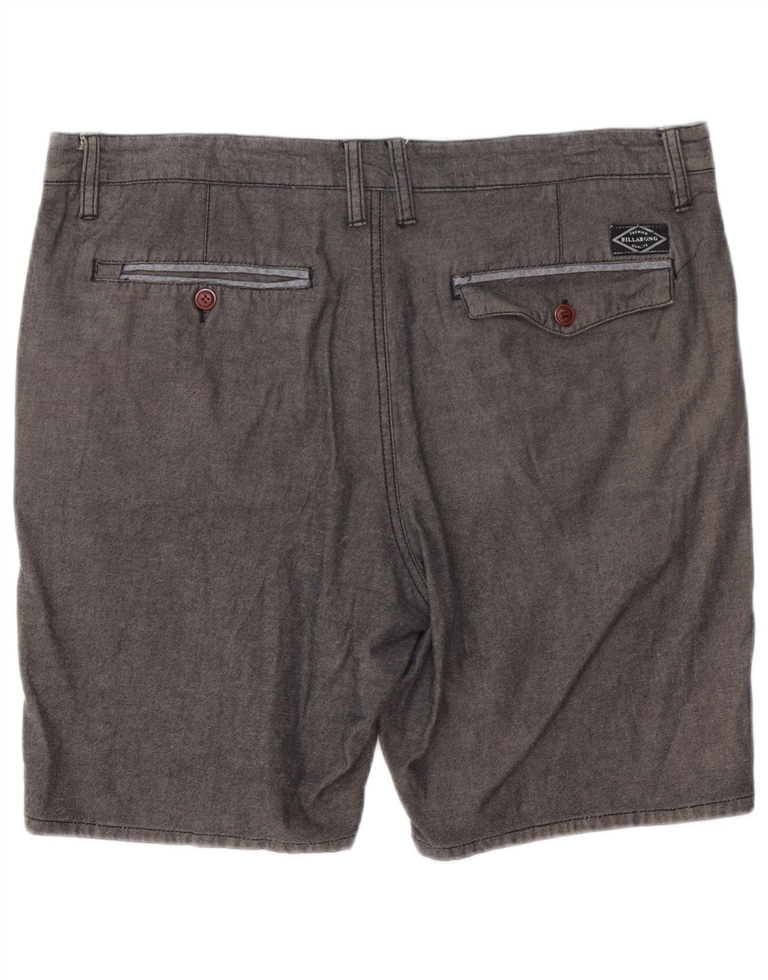 Мужские шорты чинос Billabong W36, большие серые, хлопок