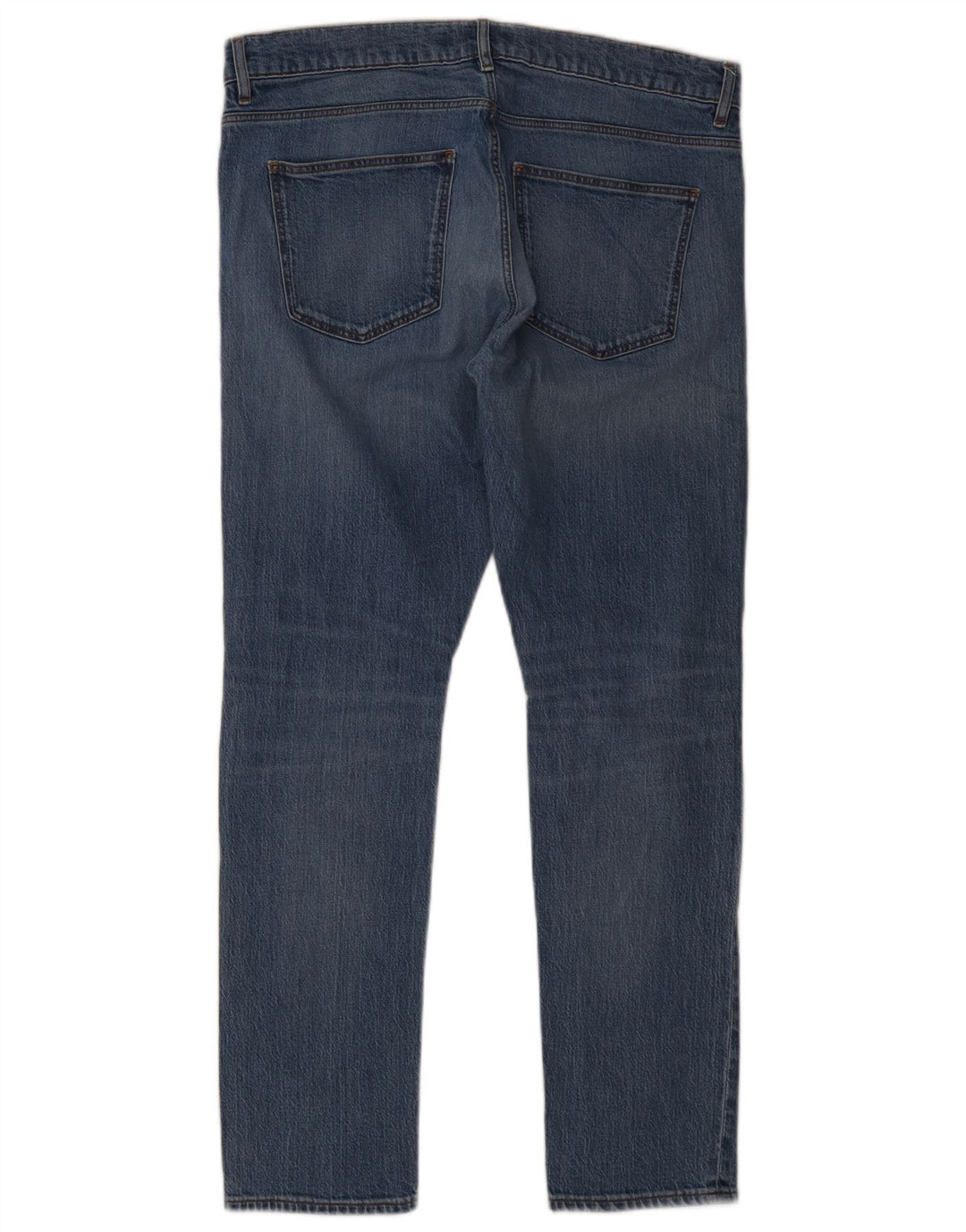 Мужские потертые узкие джинсы Trussardi W34 L31 синие