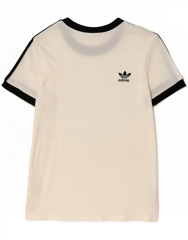 Женская футболка Adidas Top UK 14 Средний белый хлопок
