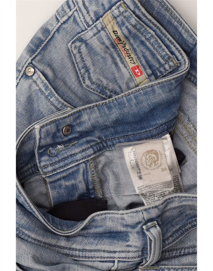 Женские узкие джинсы Diesel W30 L34, синие, хлопок