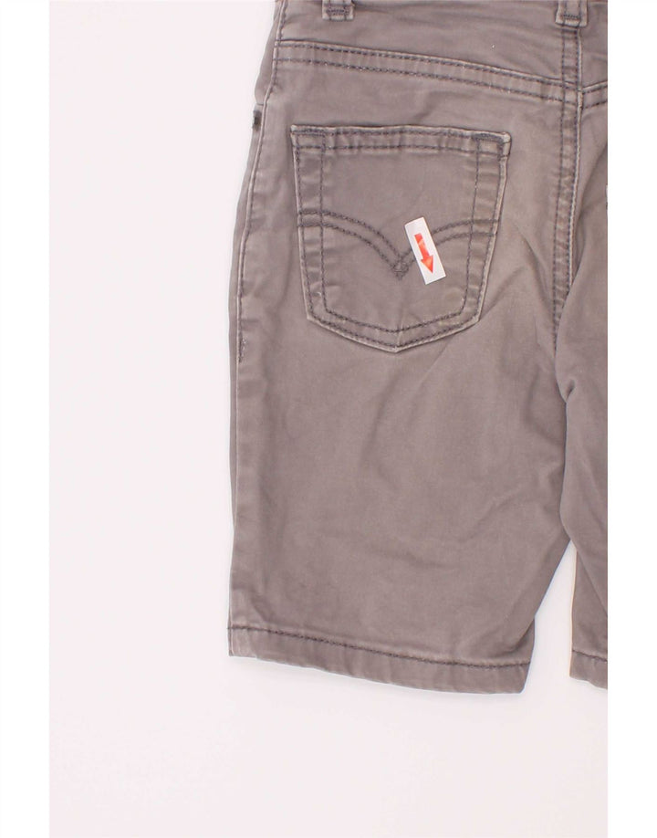 Levi's Boys 511 Узкие повседневные шорты 6-7 лет W20 Серый хлопок