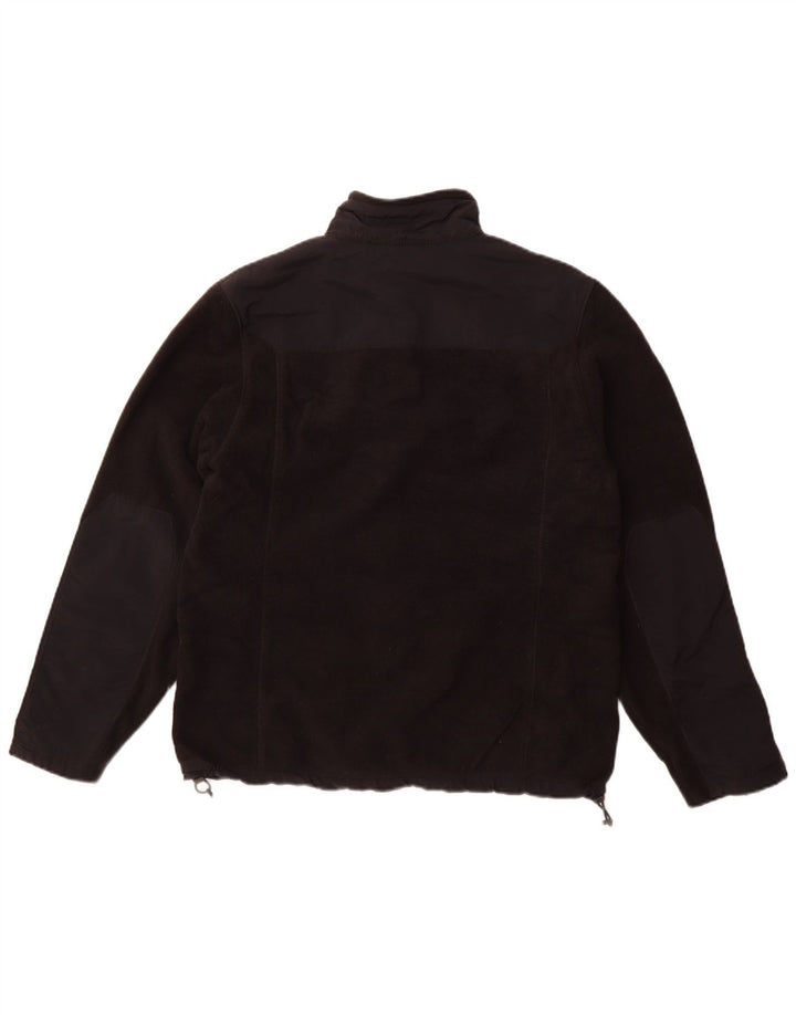 Мужская флисовая куртка Eddie Bauer UK 38, средний черный полиэстер