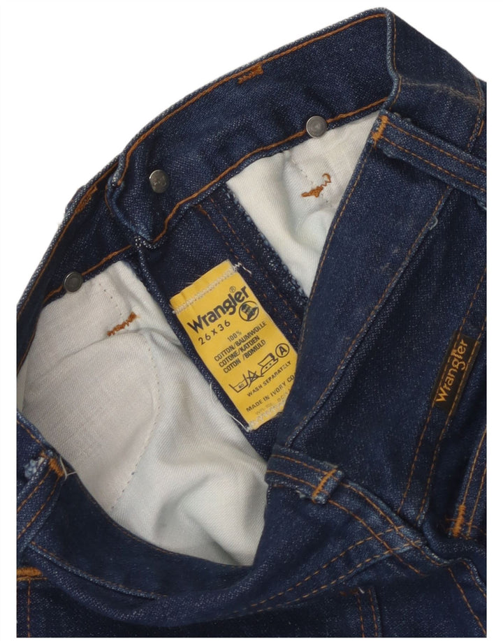 Женские прямые джинсы Wrangler W26 L28 синие, хлопок