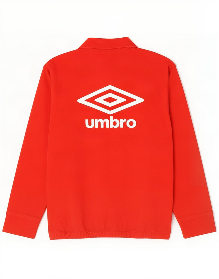 Umbro Мужской пуловер с графическим принтом, спортивный костюм, верхняя куртка, большой красный хлопок