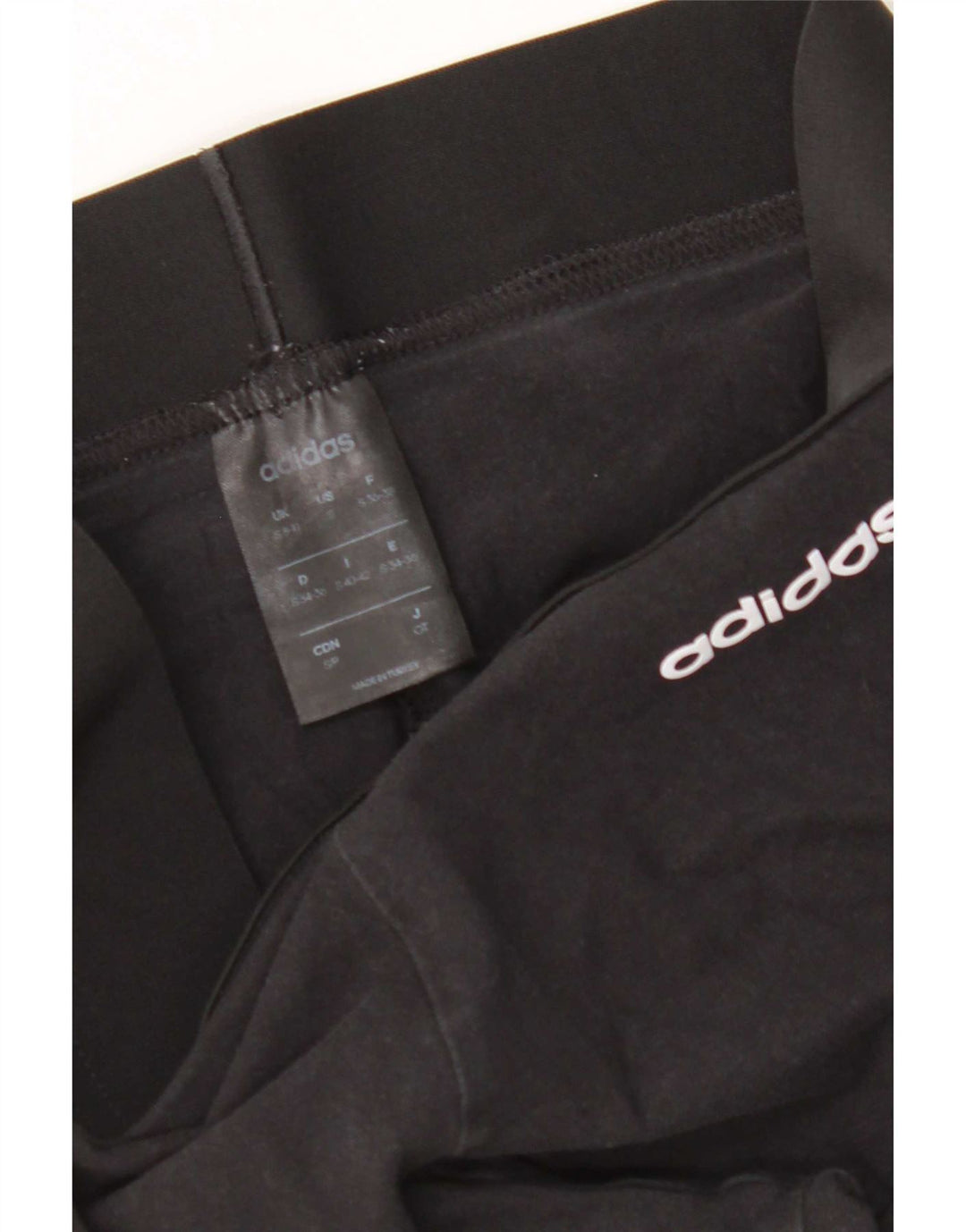 Женские леггинсы Adidas UK 8/10, маленькие, черные