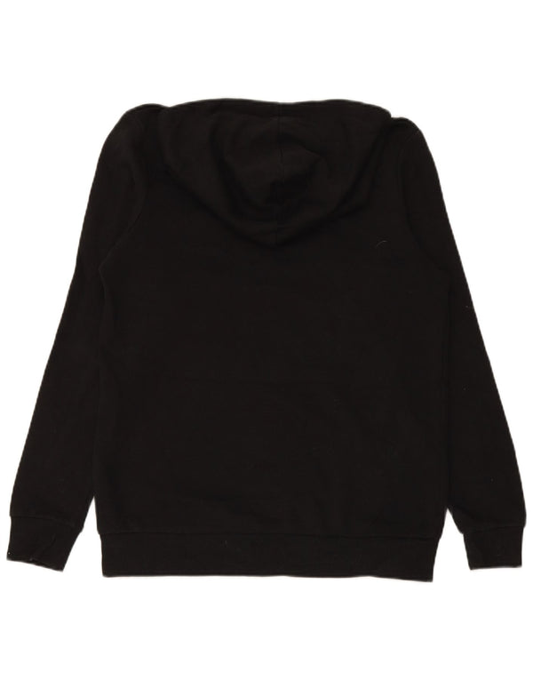 JACK & JONES Джемпер с капюшоном и рисунком для мальчиков 15–16 лет, черный хлопок