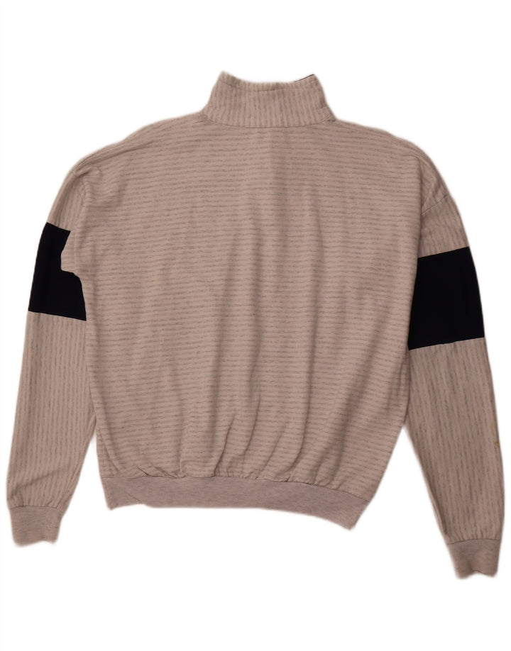 Мужской свитшот с рисунком MAGIC San Francisco, большой серый в полоску