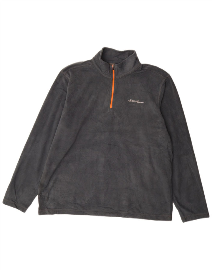 Мужской флисовый джемпер Eddie Bauer XL, серый полиэстер