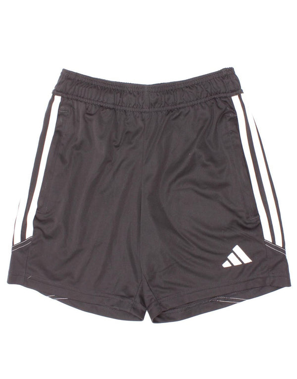 Спортивные шорты Adidas Aeroready для мальчиков 9-10 лет, черный полиэстер