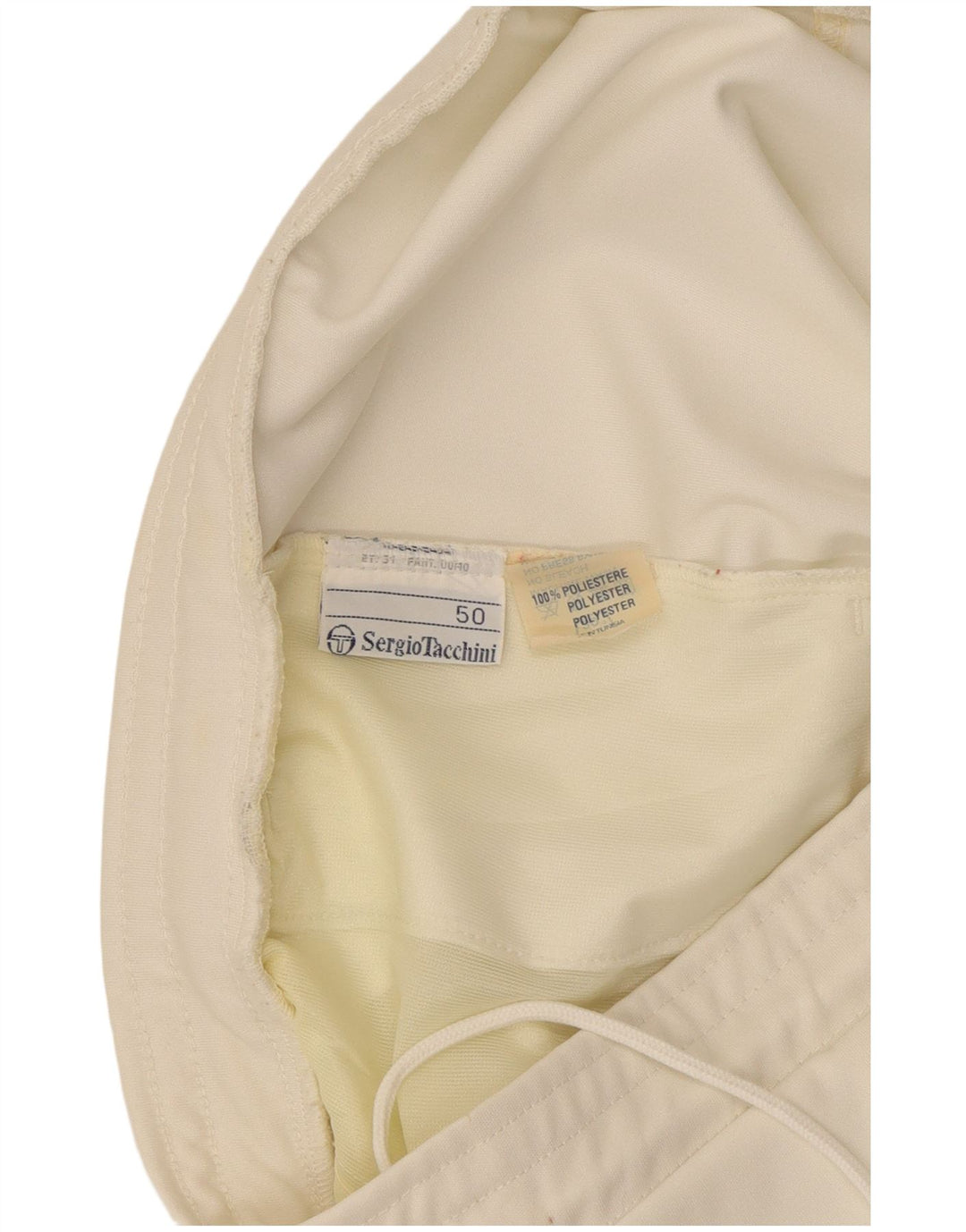 Женские спортивные шорты Sergio Tacchini IT 50 XL, белый полиэстер