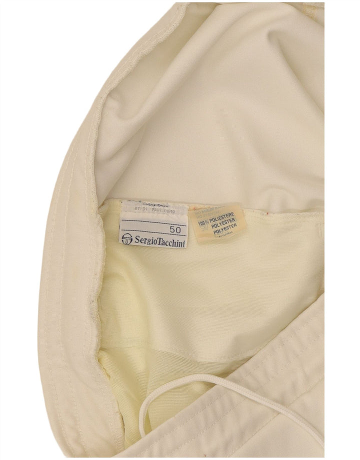 Женские спортивные шорты Sergio Tacchini IT 50 XL, белый полиэстер