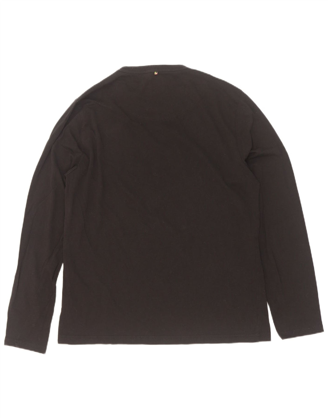 Мужской топ с рисунком Pretty Green, большой черный хлопок с длинным рукавом