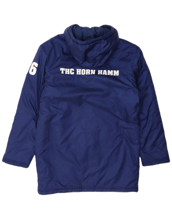 Мужская утепленная куртка с капюшоном Adidas THC HORN HAMM UK 38 Medium Navy Blue