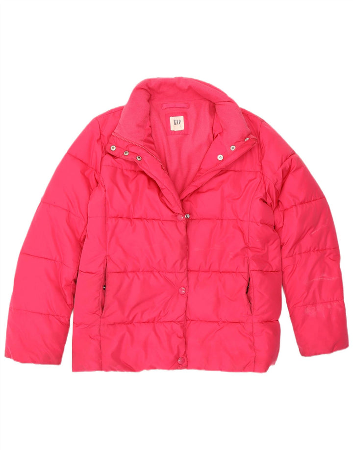 Утепленная куртка Gap для девочек 13-14 лет, 2XL, розовый полиэстер