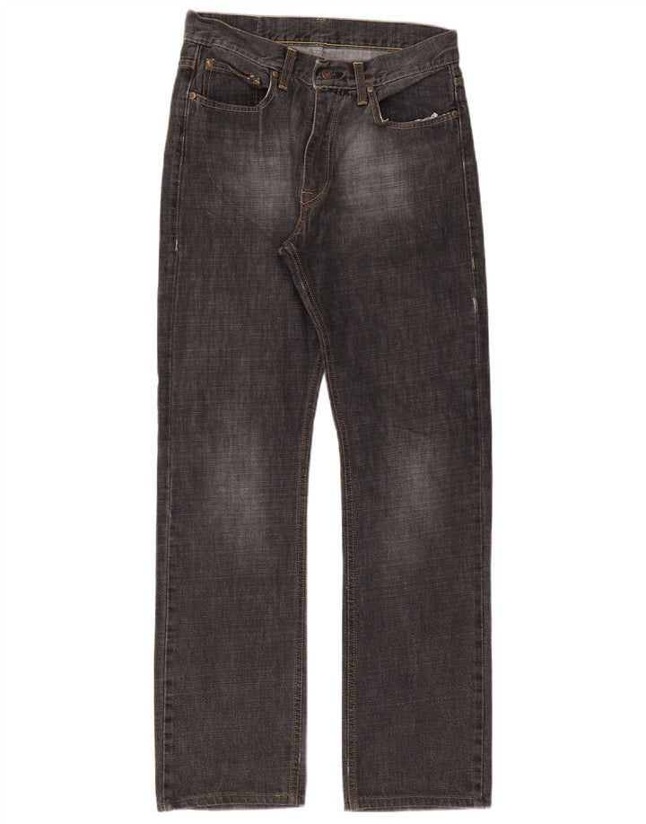 Мужские прямые джинсы Casucci IT 46 Small W32 L31 Черный хлопок
