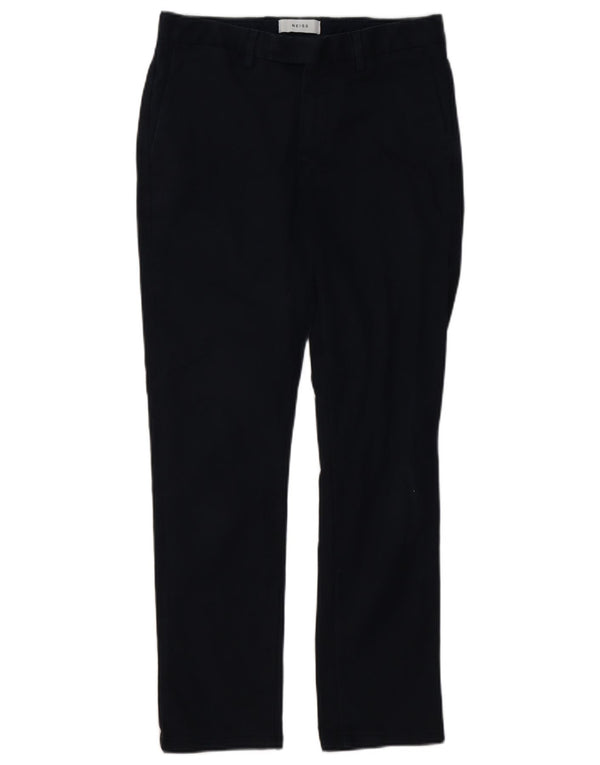 REISS Мужские прямые брюки-чиносы W30 L28 Темно-синие, хлопок